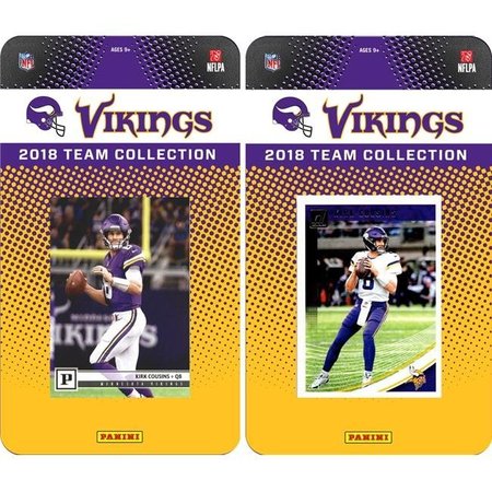 WILLIAMS & SON SAW & SUPPLY C&I Collectables 2018VIKINGSTSC NFL Minnesota Vikings Licensed 2018 Panini & Donruss Team Set 2018VIKINGSTSC